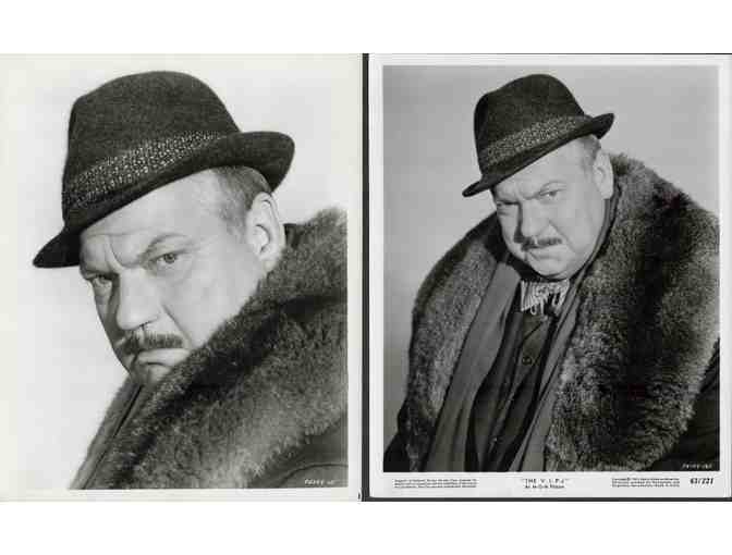 ORSON WELLES, group of classic celebrity portraits, stills or photos