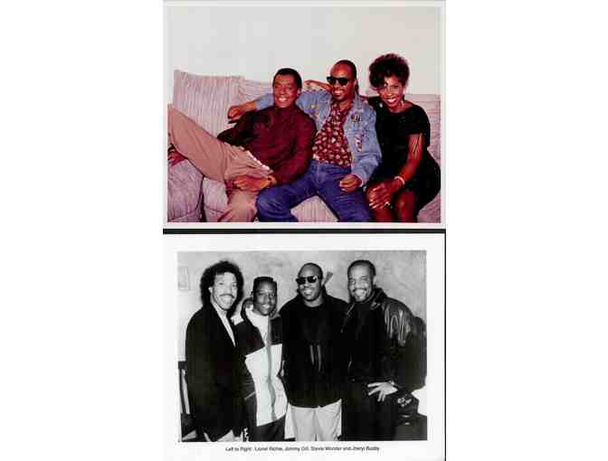 STEVIE WONDER, group of classic celebrity portraits, stills or photos