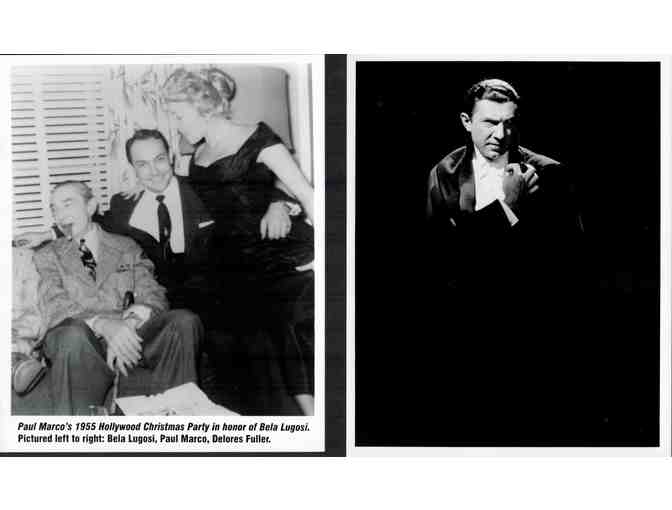 BELA LUGOSI, group of classic celebrity portraits, stills or photos