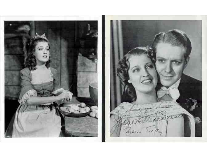 JEANETTE MACDONALD, group of classic celebrity portraits, stills or photos