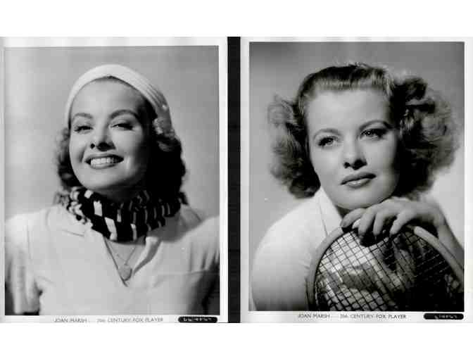 JOAN MARSH, group of classic celebrity portraits, stills or photos
