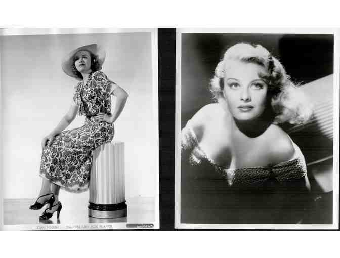 JOAN MARSH, group of classic celebrity portraits, stills or photos