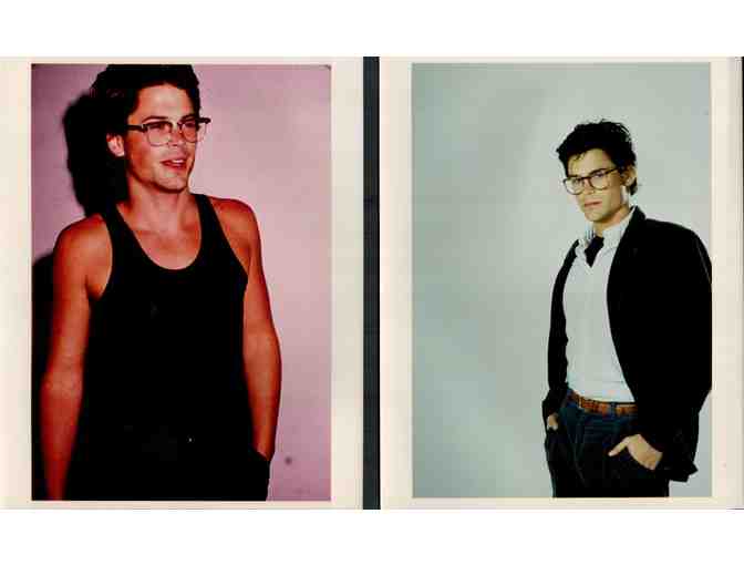 ROB LOWE, collectors lot, group of classic celebrity portraits, stills or photos