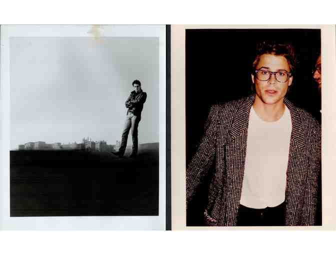 ROB LOWE, collectors lot, group of classic celebrity portraits, stills or photos