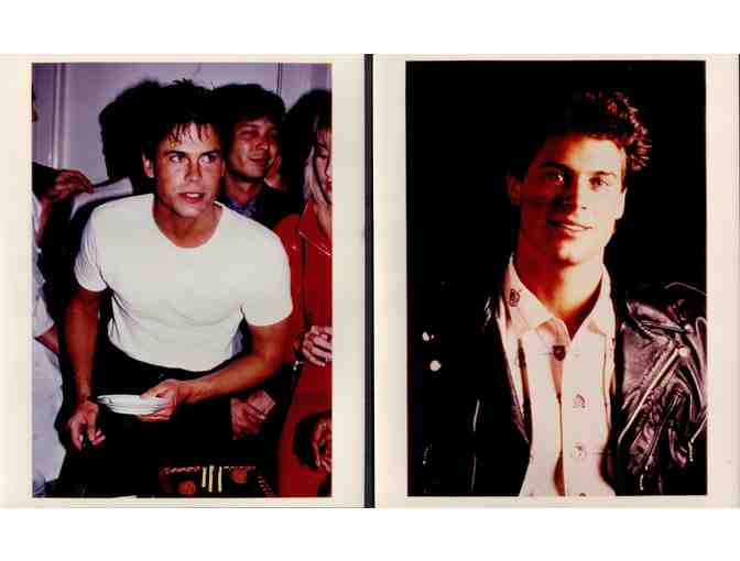 ROB LOWE, collectors lot, group of classic celebrity portraits, stills or photos
