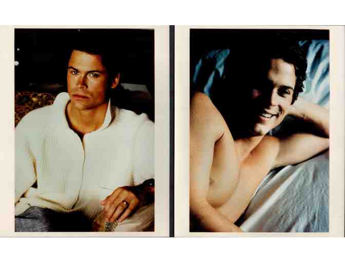 ROB LOWE, collectors lot, group of classic celebrity portraits, stills or photos