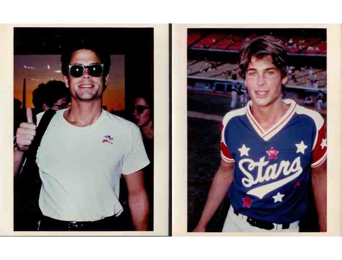 ROB LOWE, collectors lot, group of classic celebrity portraits, stills or photos