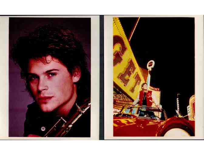 ROB LOWE, collectors lot, group of classic celebrity portraits, stills or photos