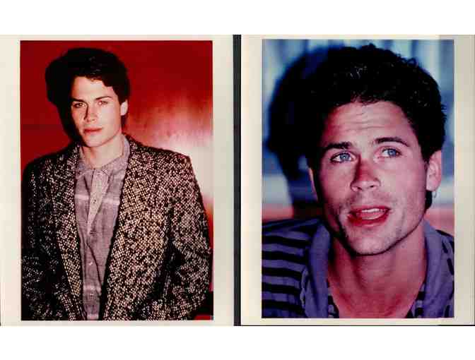 ROB LOWE, collectors lot, group of classic celebrity portraits, stills or photos