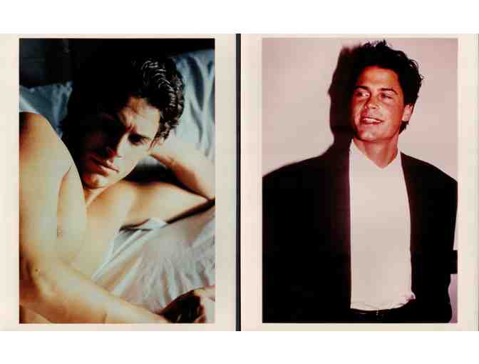 ROB LOWE, collectors lot, group of classic celebrity portraits, stills or photos