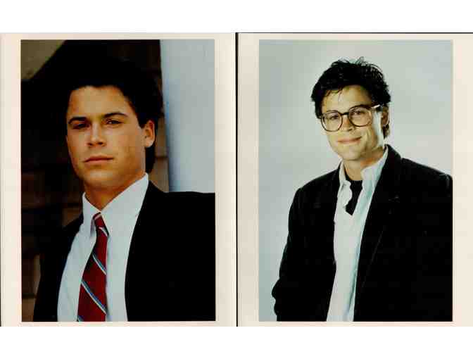 ROB LOWE, collectors lot, group of classic celebrity portraits, stills or photos