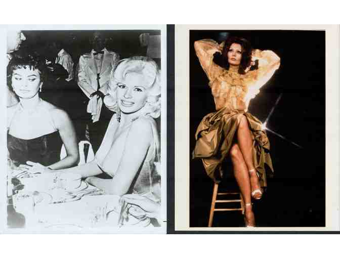SOPHIA LOREN, collectors lot, group of classic celebrity portraits, stills or photos