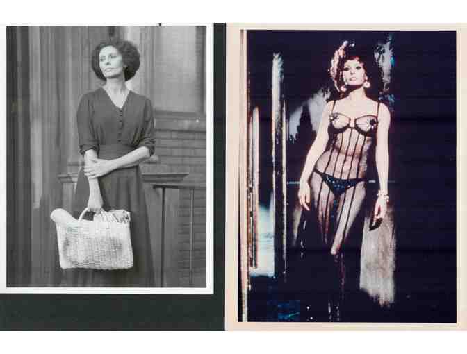 SOPHIA LOREN, collectors lot, group of classic celebrity portraits, stills or photos