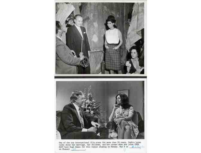 SOPHIA LOREN, collectors lot, group of classic celebrity portraits, stills or photos