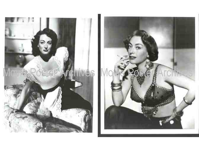 JOAN CRAWFORD, collectors lot, group of classic celebrity portraits, stills or photos