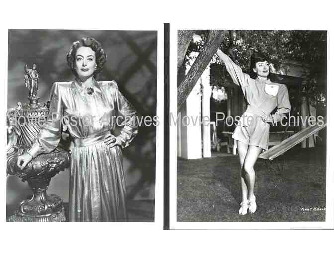 JOAN CRAWFORD, collectors lot, group of classic celebrity portraits, stills or photos