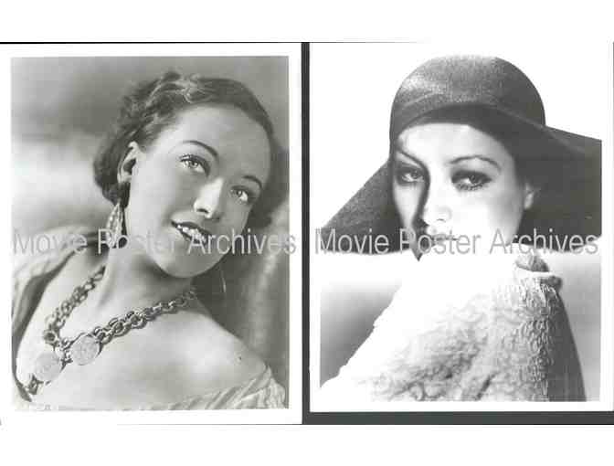 JOAN CRAWFORD, collectors lot, group of classic celebrity portraits, stills or photos