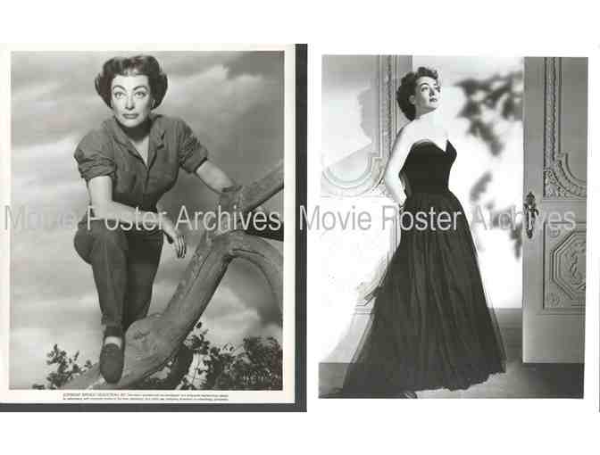 JOAN CRAWFORD, collectors lot, group of classic celebrity portraits, stills or photos