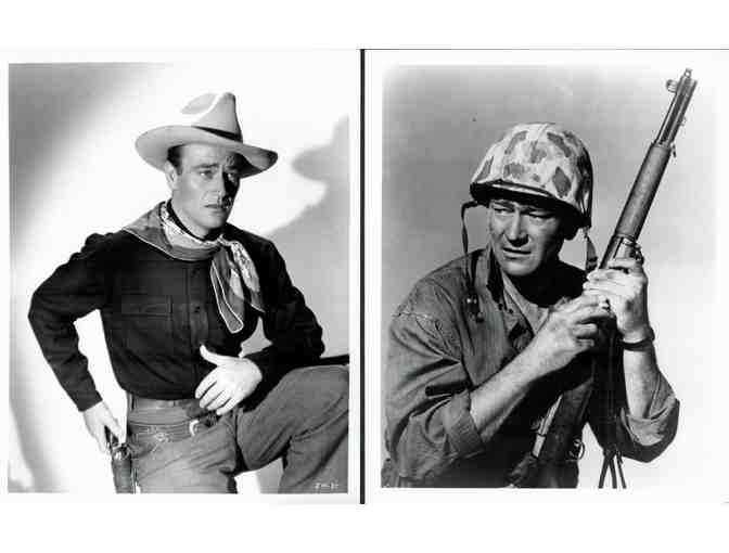 JOHN WAYNE, collectors lot, group of classic celebrity portraits, stills or photos