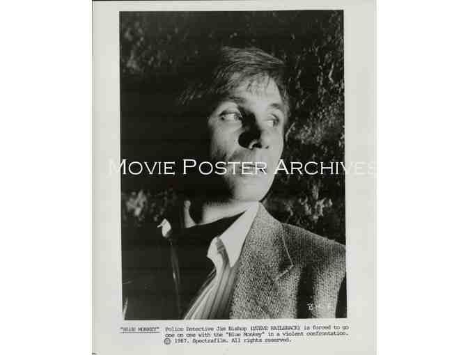 BLUE MONKEY, 1987, movie stills, Steve Railsback, Joe Flaherty
