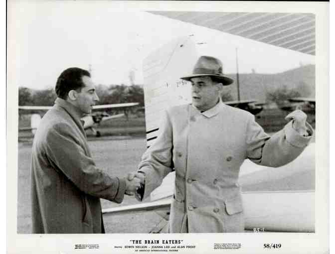 BRAIN EATERS, 1958, movie stills, Edwin Nelson, Leonard Nimoy