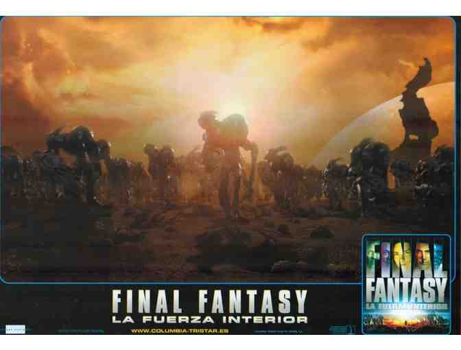 FINAL FANTASY, 2001, Spanish lobby cards, animation
