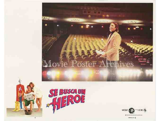 HERO AT LARGE, 1980, Spanish lobby cards, John Ritter, Anne Archer