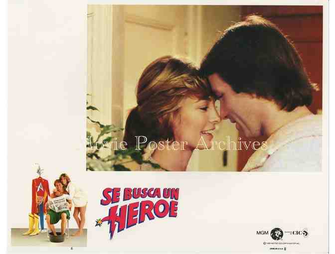 HERO AT LARGE, 1980, Spanish lobby cards, John Ritter, Anne Archer