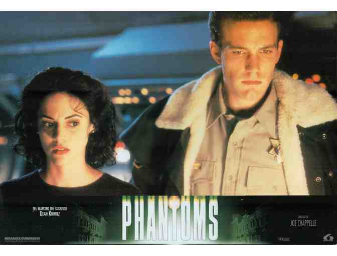PHANTOMS, 1998, Spanish lobby cards, Peter Otoole, Ben Affleck