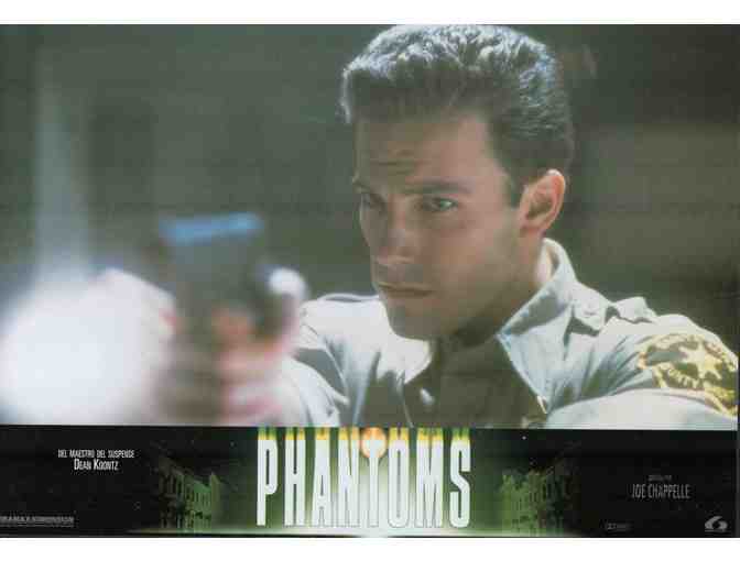 PHANTOMS, 1998, Spanish lobby cards, Peter Otoole, Ben Affleck