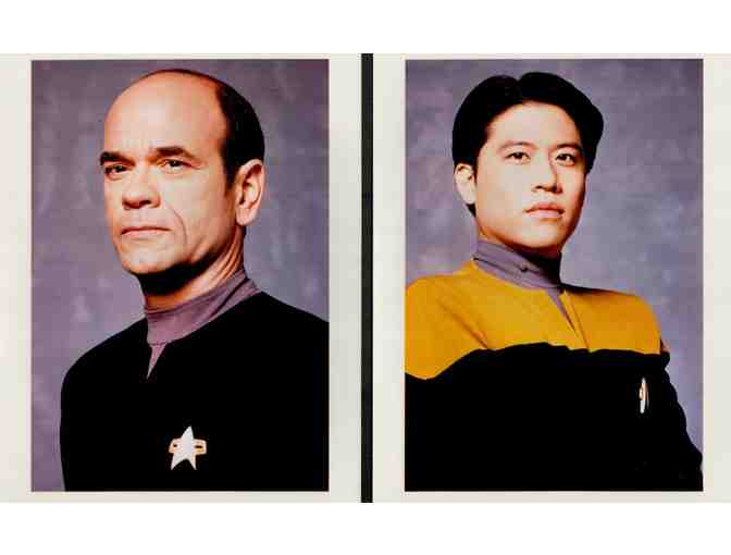 STAR TREK: VOYAGER, stills and photos, Kate Mulgrew, Robert Beltran