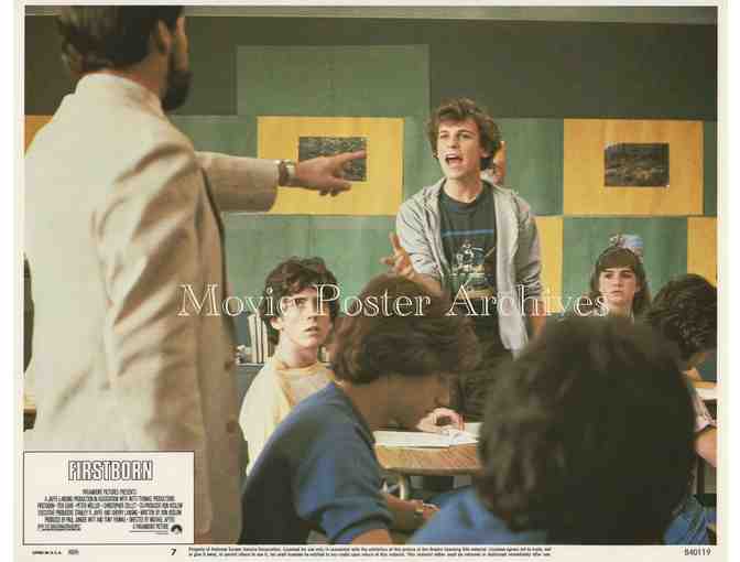 FIRSTBORN, 1984, lobby cards, Teri Garr, Peter Weller, Robert Downey Jr