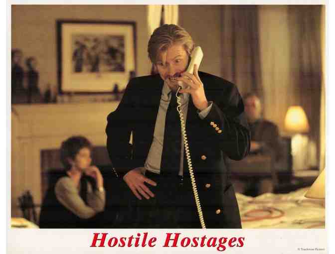 HOSTILE HOSTAGES, 1994, lobby cards, Denis Leary, Kevin Spacey