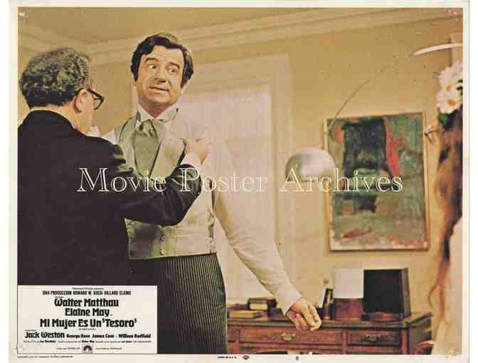 NEW LEAF, 1971, lobby cards, Walter Matthau, Jack Weston