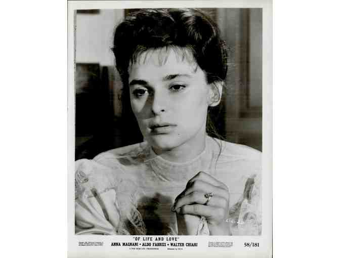 OF LIFE AND LOVE, 1958, movie stills, Anna Magnani, Aldo Fabrizi