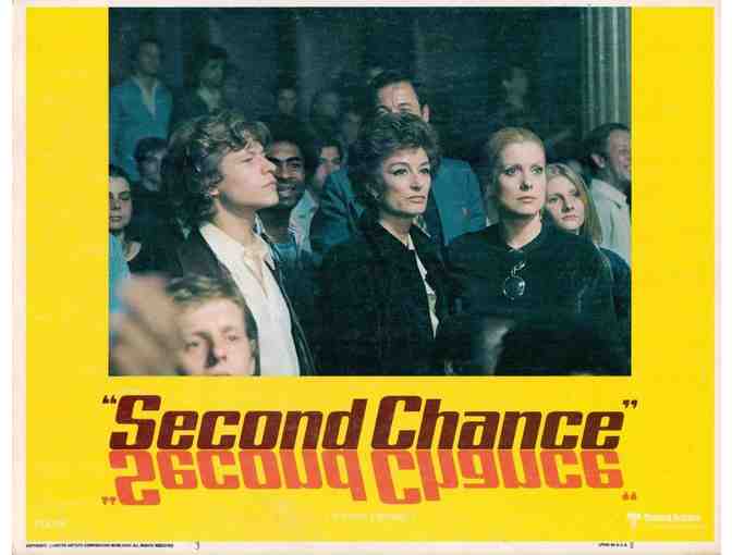 SECOND CHANCE, 1977, lobby cards, Catherine Deneuve, Anouk Aimee