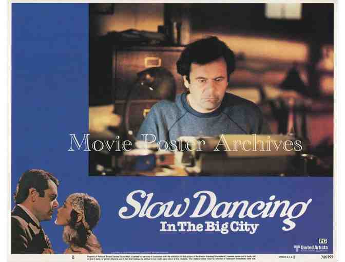 SLOW DANCING IN THE BIG CITY, 1978, lobby cards, Paul Sorvino