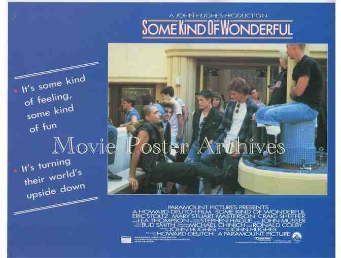 SOME KIND OF WONDERFUL, 1987, lobby cards, Eric Stoltz, Lea Thompson