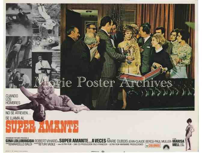 STUNTMAN, 1968, lobby cards, Gina Lollobrigida, Robert Viharo