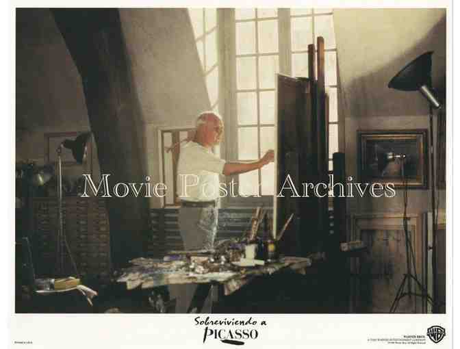 SURVIVING PICASSO, 1996, lobby cards, Anthony Hopkins, Julianne Moore