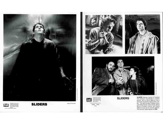 SLIDERS, 8x10 tv stills and photos, Jerry OConnell, John Rhys-Davies