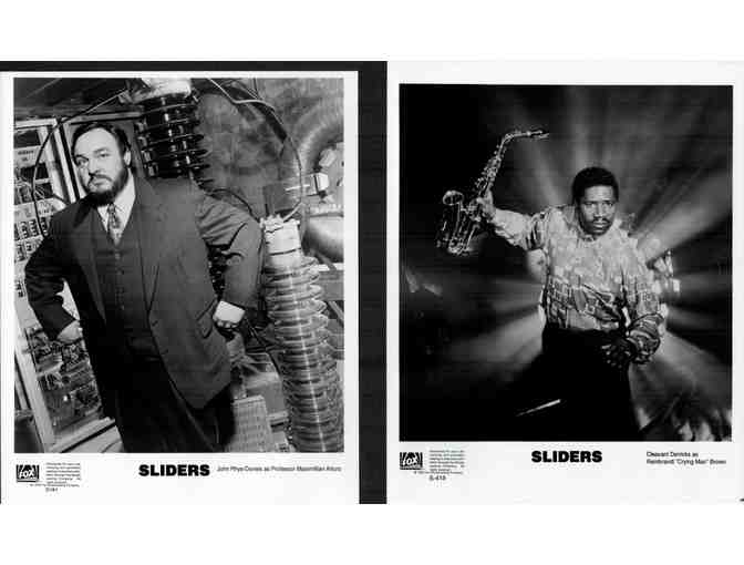 SLIDERS, 8x10 tv stills and photos, Jerry OConnell, John Rhys-Davies