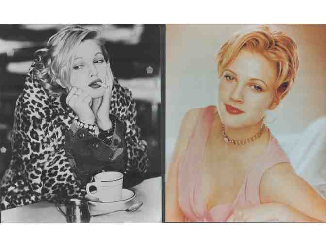 DREW BARRYMORE, group of classic celebrity portraits, stills or photos