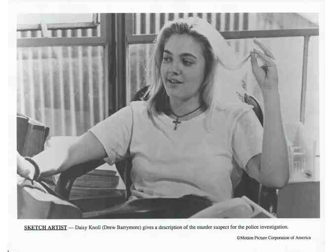 DREW BARRYMORE, group of classic celebrity portraits, stills or photos