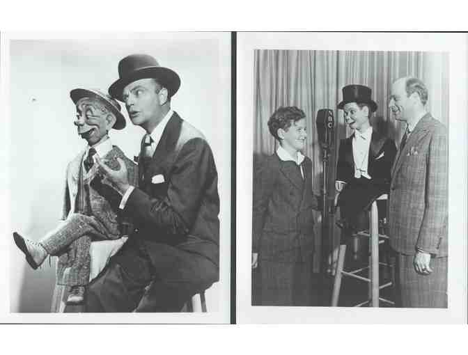 EDGAR BERGEN, group of classic celebrity portraits, stills or photos