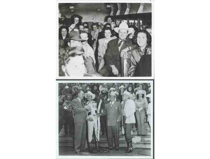 GENE AUTRY, group of classic celebrity portraits, stills or photos