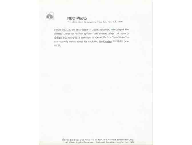 JASON BATEMAN, group of classic celebrity portraits, stills or photos