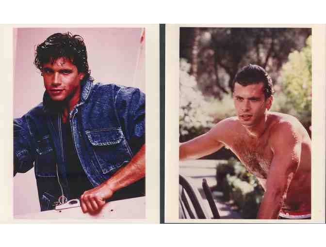 LORENZO LAMAS, group of classic celebrity portraits, stills or photos
