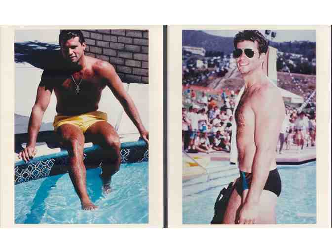 LORENZO LAMAS, group of classic celebrity portraits, stills or photos