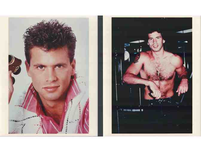 LORENZO LAMAS, group of classic celebrity portraits, stills or photos